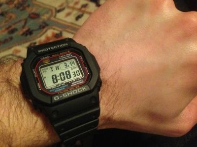 卡西欧 g-shock gwm5610-1 男士腕表(6局电波,太阳能)