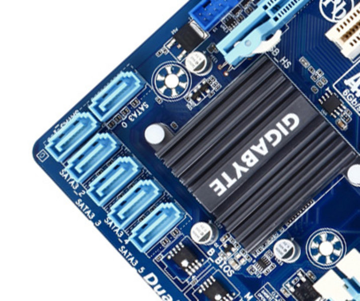 【高清图赏】技嘉ga-a75m-s2v标准外观图图赏-太平洋电脑网